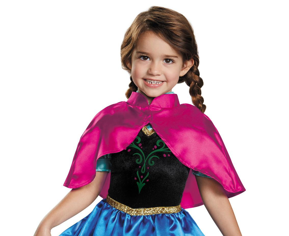 Costume Anna Travelling Classic - Frozen (license), size S (5-6 years)